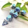Buy cheap DND RPG Solid Metal Dice Suits Electro Swimming Technology Wandering Earth from wholesalers