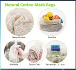 Buy cheap AZO Free Reusable Mesh Bag Veggie Drawstring Produce Bags Reusable from wholesalers
