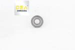 Steel Nylon Cage Deep Groove Ball Bearing 6203 Bore Dia 6mm