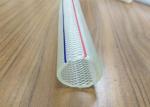 Durable PVC Nylon Braided Hose Pipe / Reinforced PVC Transparent Tube Non Toxic