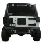 Avengers Rear bumper steel black rear bumper for Jeep wrangler JK