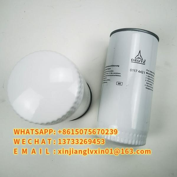 Buy cheap DEUTZ Diesel Generator Set P553771 Diesel Engine Oil Filter 01174421 99% Precision from wholesalers