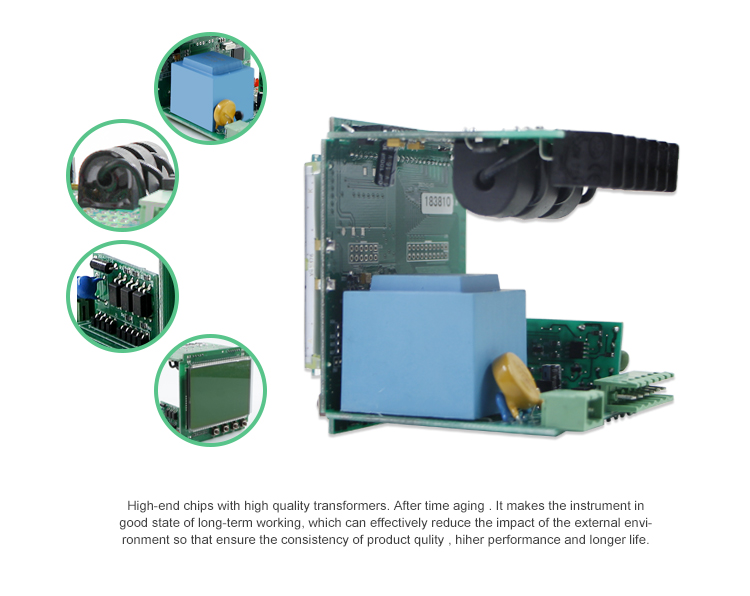 Factory Price LCD Display Three Phase Current Voltage Frequency Multi-function Monitoring Meter CN-3UIF3Y