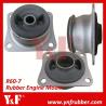 Buy cheap Rubber Hyundai Excavator Engine Mount Excavator Components / Heavy Equipment Spare Parts from wholesalers