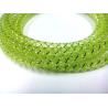 Buy cheap Green Braided Nylon Mesh Sleeve For Cable Protection , Expandable Mesh Tube from wholesalers