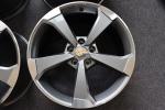 Cast Grey ET32 8.5J Aluminum Alloy 5 Spoke 19 Inch Rim For Audi RS3