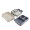 Buy cheap 4-Compartment Airtight Leakproof Bento Lunch Box 1180ml White from wholesalers