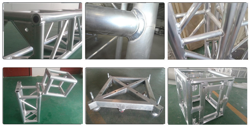 Lightweight Heavy Duty Aluminium Stage Truss , Stage Lighting Truss Easy Assembly