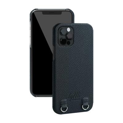 Hands Free Protective Iphone Case , Real Leather Mobile Phone Case With