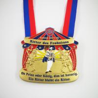 Buy cheap Commemorative Carnival Session Medallion Gold Plating With Back Stamp product