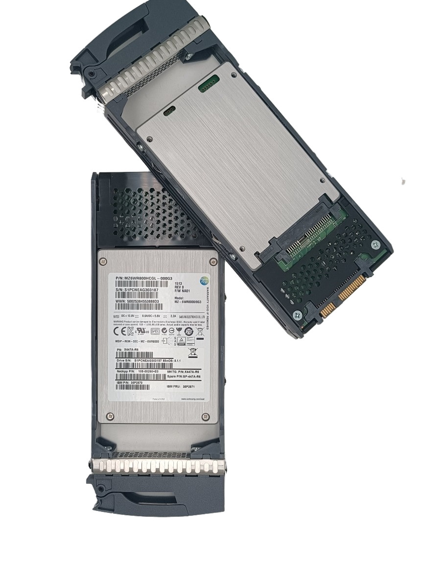 X447A-R6 800GB 6.0Gbps 15MM SAS 2.5in Solid-State Drive 108-00260+G0 SSD NETAPP NEW
