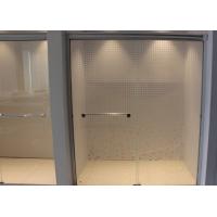 Buy cheap Size Custom Bathroom Shower Glass Sliding Open Style Clear Patterned Glass product