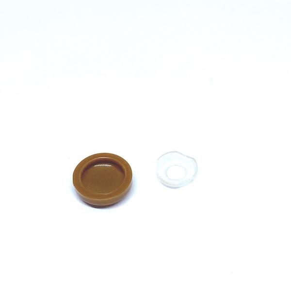 Buy cheap Dome Insulated Plastic Screw Caps Anti UV Color Matching from wholesalers