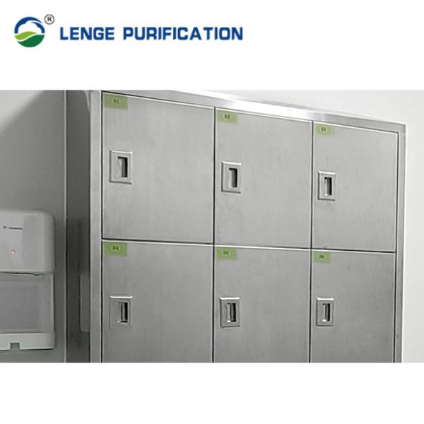 1200 × 450 × 1800 Stainless Steel Storage Cabinet Polished SS304 With Twelve