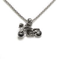 Buy cheap Men Fashion Jewelry Punk Stainless Steel Motor Biker Pendant Necklace product
