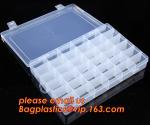 Adjustable Plastic Storage Box For Nail Art Design Decoration, Creative multi
