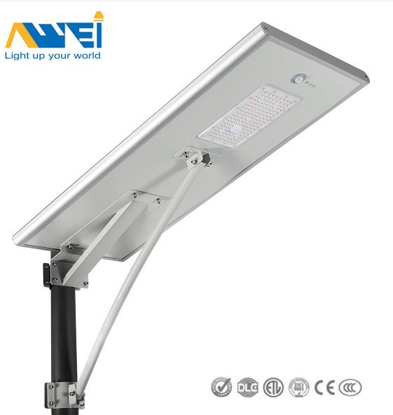 Buy cheap 20W - 120W Waterproof Solar LED Street Light Die Casting Aluminum 150LM/W Used In Pathways And Walkways from wholesalers