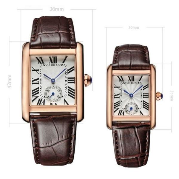 Buy cheap Vintage Square Face Luxury Women'S Watch Pin Buckle Quartz Movement from wholesalers