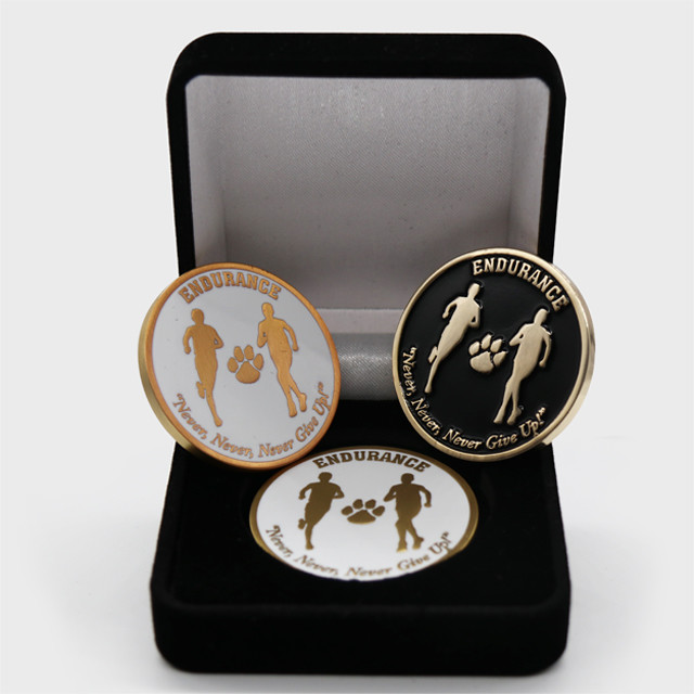 Gold Custom Coins 3D 2D Vintage Challenge Coins Engraved Collectible