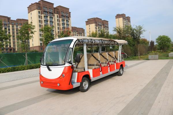 Customizable 17-Seater Convertible Electric Sightseeing Car Ideal For Scenic