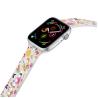 Buy cheap Custom Printed 38mm 40mm 42mm Silicone Watch Strap Intelligent Portable Replacement from wholesalers