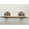 Buy cheap H023 metal coffin long bar made of zamak zinc herrajes de ataudes 1 meter with 3 bases from wholesalers