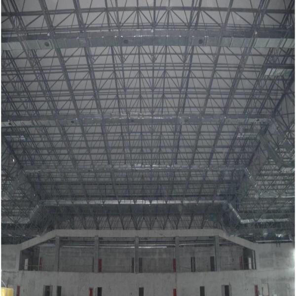 Buy cheap S355JR Metal Warehouse Roof Truss 50mm 0.8mm For Coal Storage Shed from wholesalers