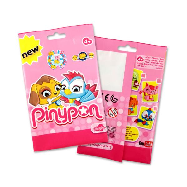 Buy cheap Custom printing heat seal customized color little things plastic bags with hanging hole OPP gift jewelry packaging bags from wholesalers