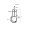 Buy cheap Brass Material Gripper Crab Hook Match For Galvanized Aircraft Cable YW86417 from wholesalers