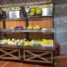 Buy cheap 120CM 80CM 3 Tier Metal Supermarket Fruit And Vegetable Display Rack Stand OEM from wholesalers