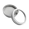 Buy cheap Metal Mesh Sprouting Jar Lids 304 SS Stainless Steel Sprouting Lids 86mm from wholesalers