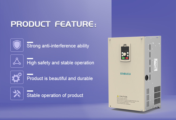 AC Motor 22KW 30 HP Variable Frequency Drive V/F Control