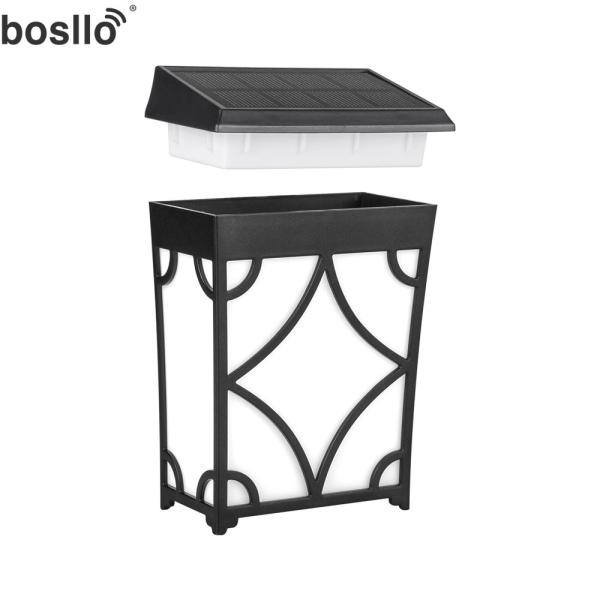 Buy cheap RGB Solar Wall Lamps ABS Outdoor Retro Waterproof Decorative from wholesalers