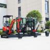 Buy cheap 11.8KW 2600rpm 1.8 Ton Mini Excavator Small Digger Machine For Farm from wholesalers