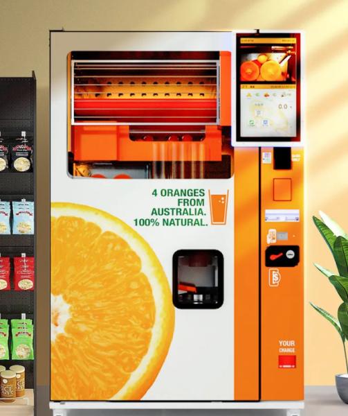 Buy cheap Wireless QR Code Payment Vending Machine 1100W For Fruit Juice from wholesalers