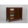 Buy cheap 3 Adjustable Shelves Home Wood Furniture Cabinet With 4 Pattern Storage Drawers from wholesalers
