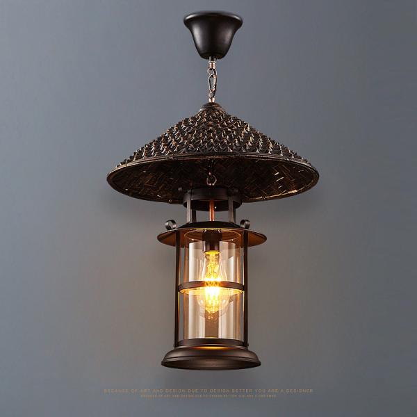 Buy cheap Retro Industrial Single Head Glass Chandelier Bar Network Coffee Restaurant E27 Edison Bulb Light(WH-VP-137) from wholesalers