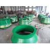 Buy cheap Quarry Concave Mantle Socket Bowl Liner Bearing Wear Parts Cone Crusher Spare from wholesalers