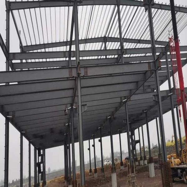 Buy cheap Industrial Modern Prefabricated Steel Structure Building Construction Customized from wholesalers