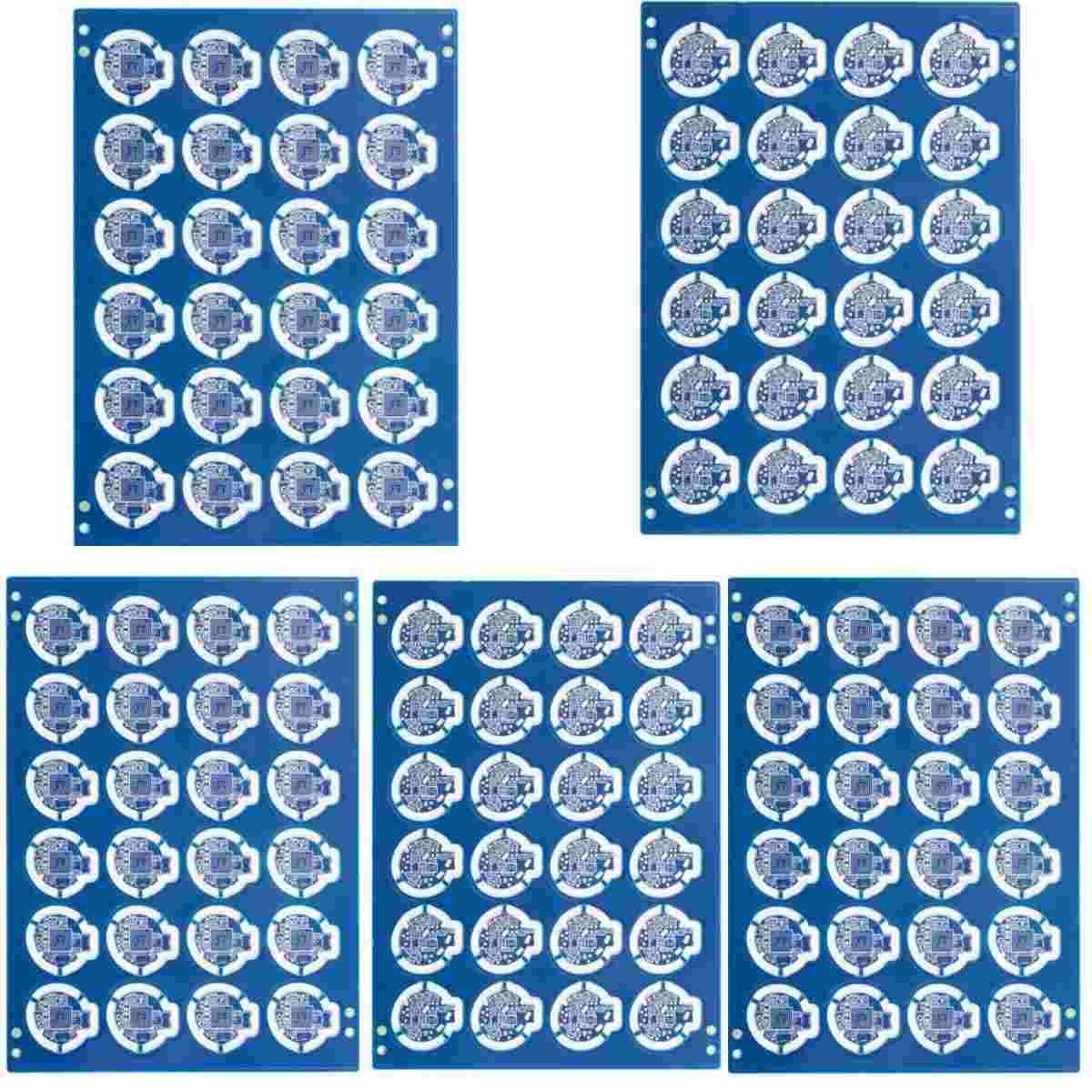 3mil Hdi Multilayer Pcb FR4 TG170 Blue Circuit Board Immersion Gold