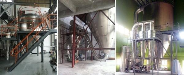 Tomato Powder High Speed Centrifugal Vacuum Spray Dryer In Pharmaceutical Food