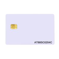 Buy cheap PVC ISO 7816 CR80 AT88SC0204C Contact Smart Card product
