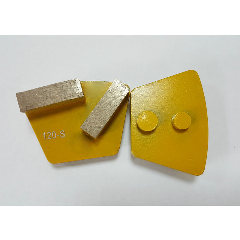 STI Diamond Grinding Tools Double Bar Segments Long Tooling Life