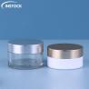 Buy cheap Electroplated Lids PET Cosmetic Jar 15ml 30ml For Eye Face Body Cream Packaging from wholesalers