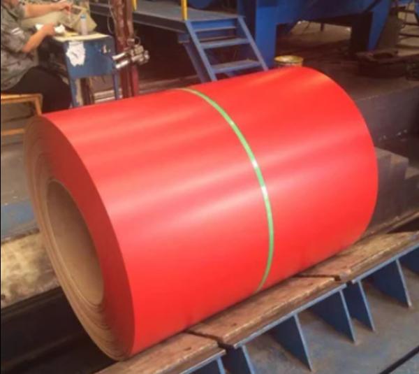 Pre-Painted Galvalume Steel AZ120 PPGL Steel Coil SMP DX51D For Metal Wall