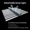 Buy cheap Dimmable Detachable Aluminum LED Grow Light 1200W For Healthy Plant Growth from wholesalers