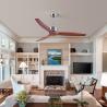 Buy cheap 52Inch 75 Watt 3 Blade Wood Ceiling Fan With Light Energy Saving Zhongshan Lighting from wholesalers