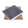 Buy cheap Folded Activated Carbon Car Cabin Air Filter Standard Size from wholesalers