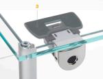 Professional Smart Cabinet Security Locks For Swing Out Wood Doors