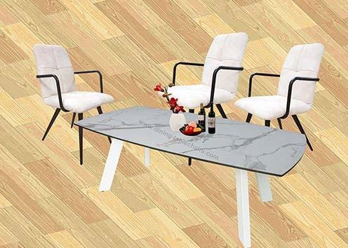 Buy cheap Horsebelly Artistic Coffee Tables Living Room Use HPL Laminated Tempered Glass from wholesalers